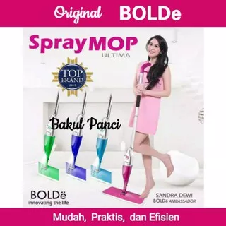 BOLDe SPRAY MOP Ultima Original Alat Pel Lantai Otomatis Wonder Mop Super Mop Alat Pel  Magic