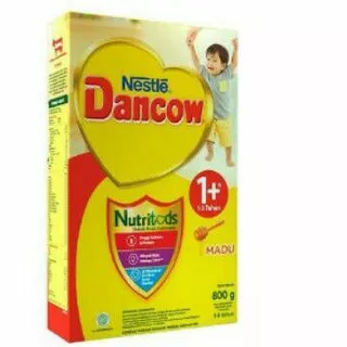 DANCOW 1 Plus Susu Pertumbuhan 1-3 Tahun Madu / Vanilla / Coklat Box 800 Gr / 800Gr