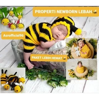 kostum lebah bayi Newborn untuk fotosoot fotografi baby