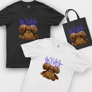 KAOS GAMBAR BERUANG - BAJU BONEKA BERUANG - TSHIRT BERNARD BEAR - TSHIRT BEAR