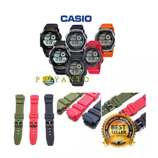 Tali strap jam tangan  watch casio ae 1000 ae 1100 w-s200 w-s210 sgw-300h sgw-400 sgw-450 sgw-500