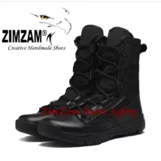 PROMO SEPATU PDH PDL BOOTS SAFETY KOMANDO SWAT ARMY MILITER TNI PDL POLISI