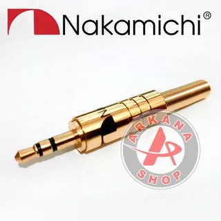 JACK MINI STEREO 3,5 MM PLUG NAKAMICHI GOLD