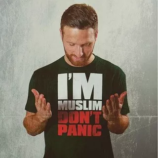 Kaos Tshirt Baju Arsenal Mustafi I`m Muslim Dont Panic Grade Ori Lokal