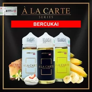 Authentic Liquid Cairan Vape Vapor A La Ala Carte Alacarte Cukai Bercukai 100mL 100 mL Premium Oten