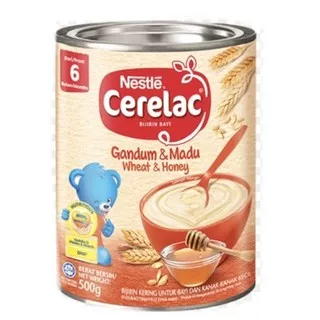 Nestle cerelac gandum dan madu 500 gram/sereal Import