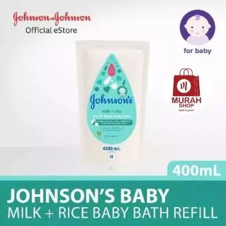 Johnsons Baby Bath Milk + Rice 400 ml