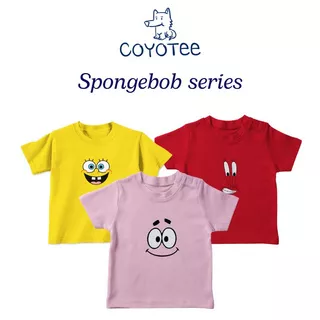 Kaos Spongebob Patrick MrCrab Untuk Bayi - Dewasa Big Size NAKED & FREE Bahan Katun Combed 30s