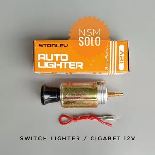 Switch Saklar Lighter Cigaret Soket Pemantik Api Rokok Mobil Universal 12 volt