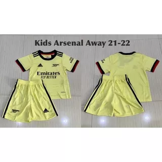 Jersey Arsenal Away Kids 2021 2022 21 22 Setelan Baju Kaos Bola Anak Murah