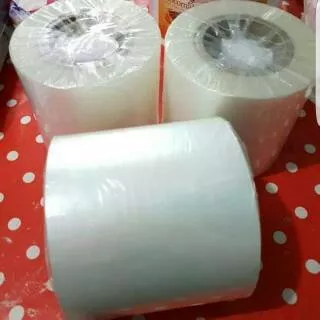 Cup Sealer polos plastik seal cup lid seal polos roll 200 meter