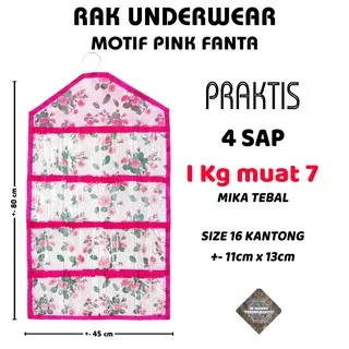 RAK GANTUNG ORGANIZER RAK HANGER UNDERWEAR,RAK BRA,RAK KOSMETIK,RAK BROSS,RAK RAK JAM QNQ.