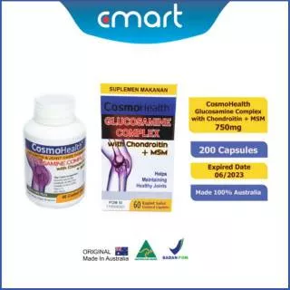 e-mart | Cosmohealth Glucosamine Complex with Chondroitin + MSM 750 mg