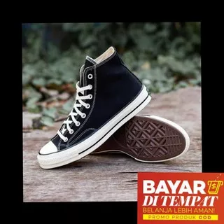 SEPATU CONVERSE 70S HIGH SEPATU SNEAKER PRIA SEPATU CONVERSE TINGGI HITAM SEPATU CONVERSE 70S HIGH