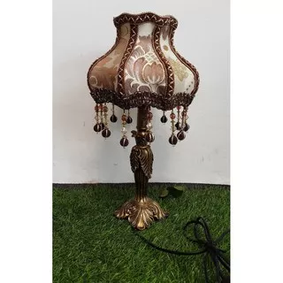 Kap Lampu Vintage / Lampu Tidur / Lampu Kamar / Lampu Klasik / Lampu Tidur Keramik