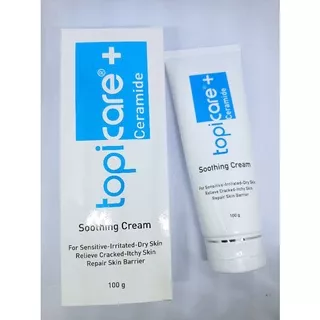 TOPICARE CERAMIDE SOOTHING CREAM 100GR - PELEMBAB KULIT BERSISIK