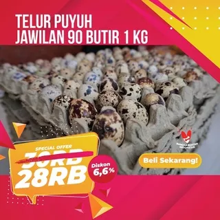 telur puyuh curah 1kg 90 butir lebih banyak dari biasanya