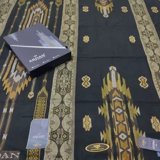Sarung Ardan GSE Black Edition By Ketjubung Gunung Songket Elegant Motif