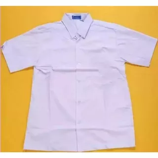 Baju Seragam Putih Polos Lengan Pendek Merek SERAGAM Untuk SD SMP SMA KERJA