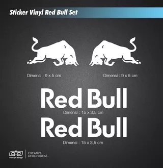 Sticker Red Bull Set