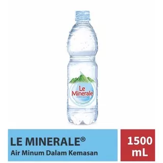 Le Mineral botol 1500ml 1 dus ( KHUSUS GOSEND/GRAB)