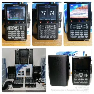 Satfinder SatLink SP 2100 MPeg 4 HD Ready Hanya Hitam