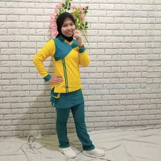 BAJU SENAM AEROBIC // BAJU SENAM LAPANGAN // BAJU OLAHRAGA WANITA // STELAN OLAHRAGA WANITA