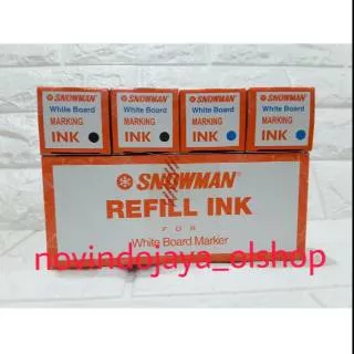 Tinta Spidol SNOWMAN White Board - Tinta Spidol Murah