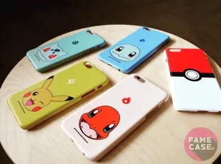 Pokemon Case - Hardcase For Casing Iphone 4/4s/5/5s/6/6s/6+/6s+/Samsung Grand Prime. Lucu Dan Murah.
