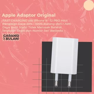 Adaptor Charger iPhone (Kepala Charger) Original - Apple USB Power Adaptor Charger Original