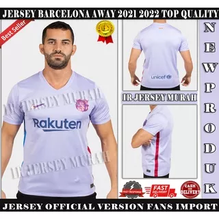 JERSEY SEPAK BOLA BARCELONA AWAY 2021 2022 IMPORT TOP QUALITY / JERSEY BARCELONA AWAY 2021 2022 GRADE ORI  / JERSEY BARCA AWAY 2022