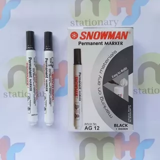 SPIDOL PERMANEN/SPIDOL SNOWMAN BESAR/SNOWMAN WHITE MARKER