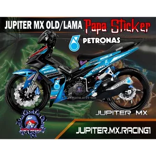 JUPITER MX 135 OLD - LAMA SPESIAL PETRONAS STIKER VARIASI JUPITER MX 135 LAMA LIS LIST VARIASI 01