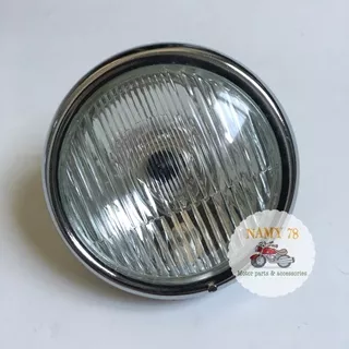 Reflektor lampu depan honda c70 c50 pispot headlamp barang sesuai gambar