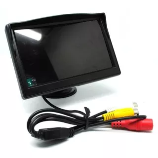 Monitor Rear View Parkir Mobil TFT LCD 5 Inch / Monitor Parkir Belakang Mobil