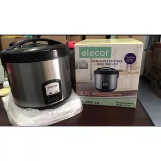 Rice Cooker ELECOR 2.8 Liter / Magic Com / Rice Cooker Jumbo / Garansi 1 Tahun