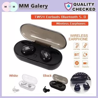 Headset Bluetooth Wireless JBL TWS 4 V5.0 Touch Control Earphone Handsfree for all smartphone