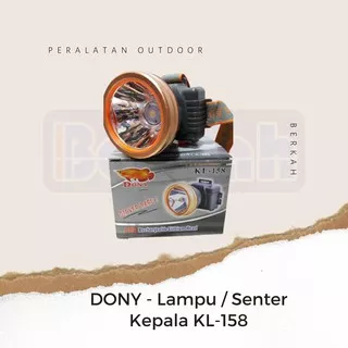 DONY SENTER KEPALA KL-158 / LAMPU KEPALA 10W LED