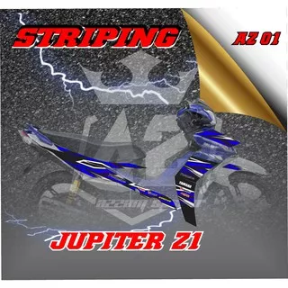 Sticker Striping JUPITER Z1 Variasi motor J.Z1 - STRIPING VARIASI LIST BODY JUPITER Z1 01