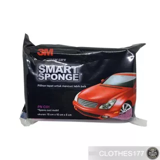 3M Smart Sponge (Spon Cuci Mobil 3M) size: 10 cm X 15 cm