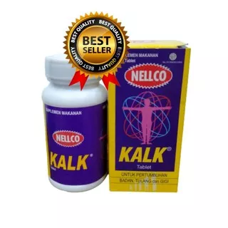 KALK NELCO tablet isi 100 kalsium vitamin tulang