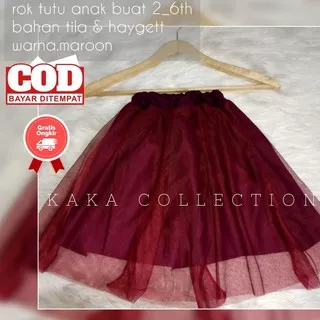 (COD)Rok tutu anak/rok tile anak//rok tutu lucu