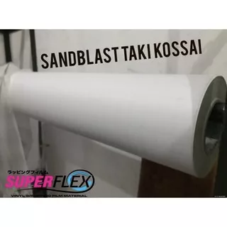 TAKI KOSSAI Sticker Sand Blast / Sandblast / Stiker Kaca Es / Stiker Buram