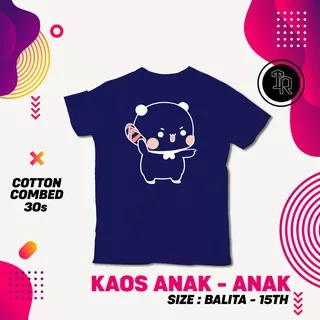 Kaos Anak Motif Grumphy FREE SABLON NAMA ANAK / Kaos Desain Unik