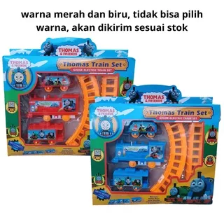 THAMOS TRAIN SET TOYS - Mainan Kereta Api Anak Take n Play Thomas & Friends 3 Gerbong