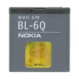 Baterai Nokia BL-6Q Batre Batere Battery BL 6Q BL6Q Untuk Nokia 6500 7900 6700 Classic 3700 DLL
