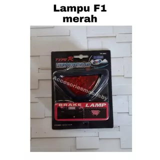 Lampu Led Brake Lamp F1 Segitiga Merah Brakelamp F1