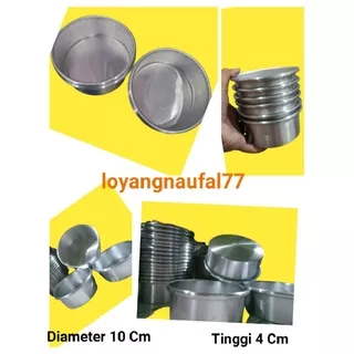 Loyang Bulat Mini Pres Ukuran 10 Cm