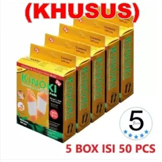 5 Box Koyo Kinoki Gold (KHUSUS)