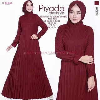 Piyada Dress Ory by Alila Dress Maxy | Maxi Dress | Suplier Hijab Solo | Grosir Hijab Solo